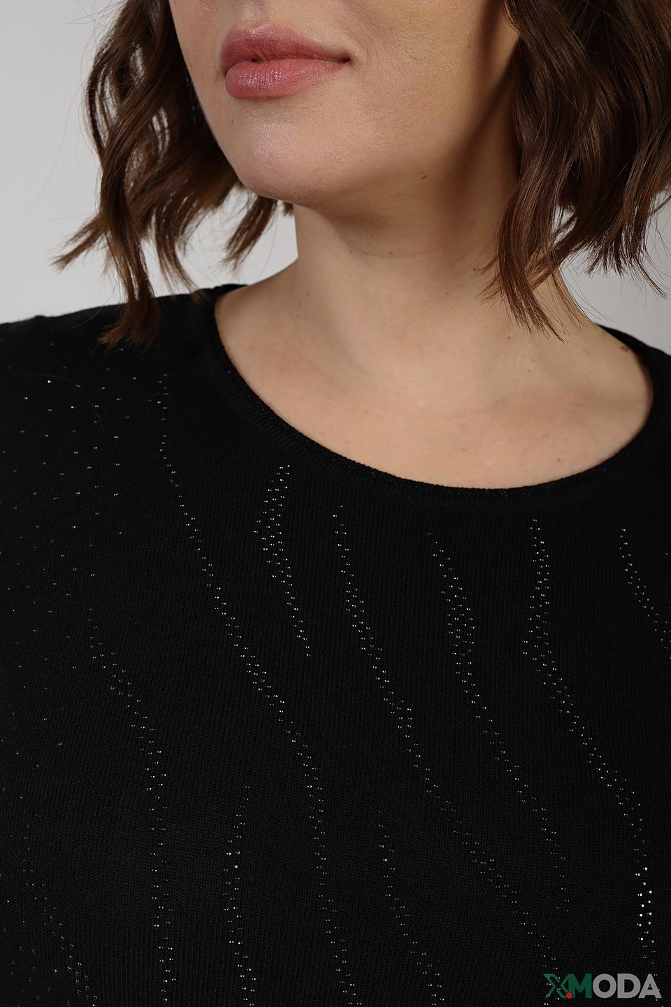 Пуловер Thomas Rabe чёрный с пайетками