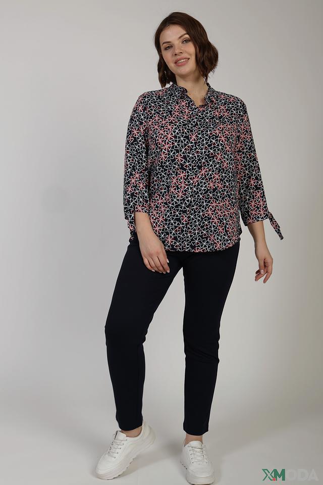 Брюки Rabe collection чёрные с карманами