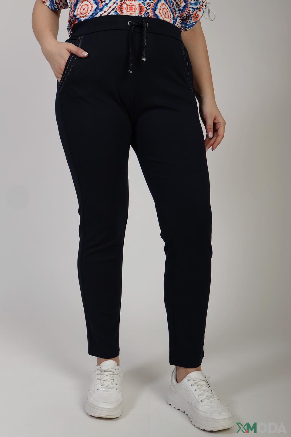 Брюки Rabe collection чёрные с карманами