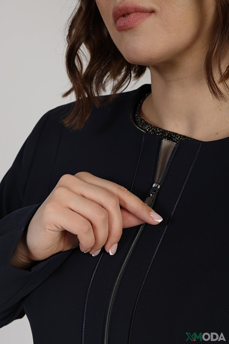 Жакет Frank Walder с молнией черный