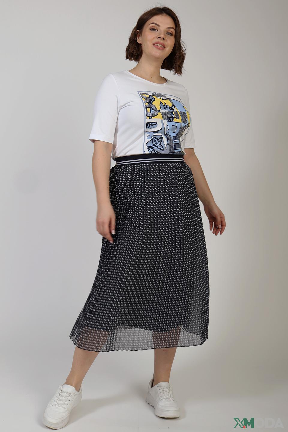 Юбка Rabe collection плиссе чёрная