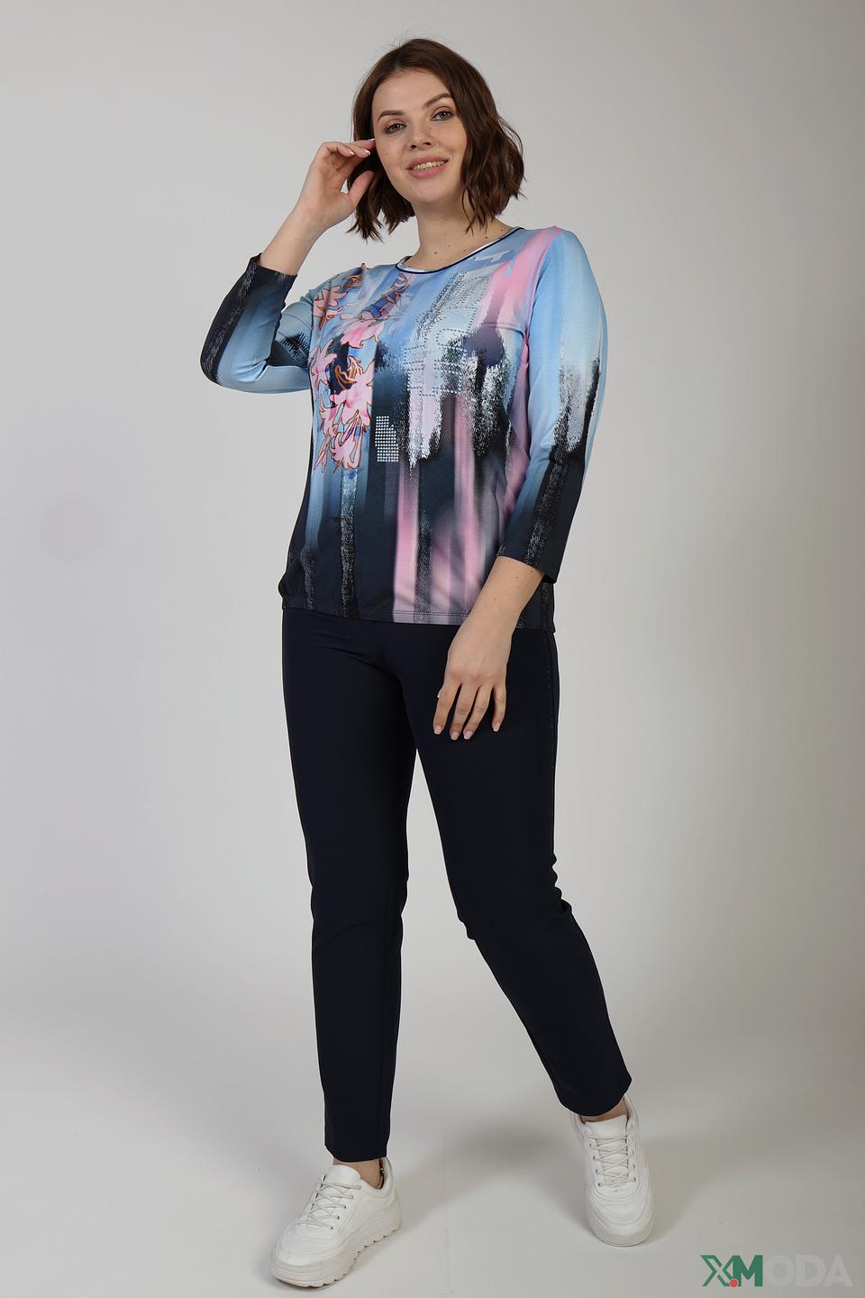 Брюки Rabe collection с молниями чёрные