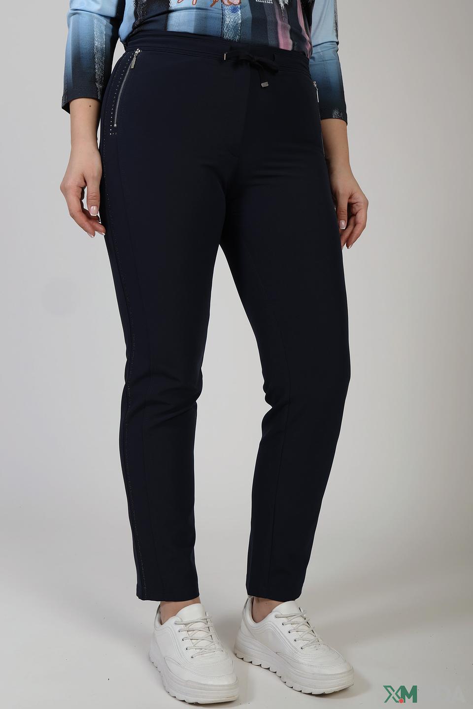 Брюки Rabe collection с молниями чёрные