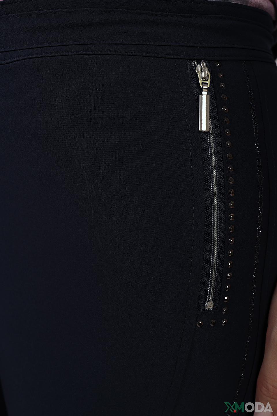 Брюки Rabe collection с молниями чёрные