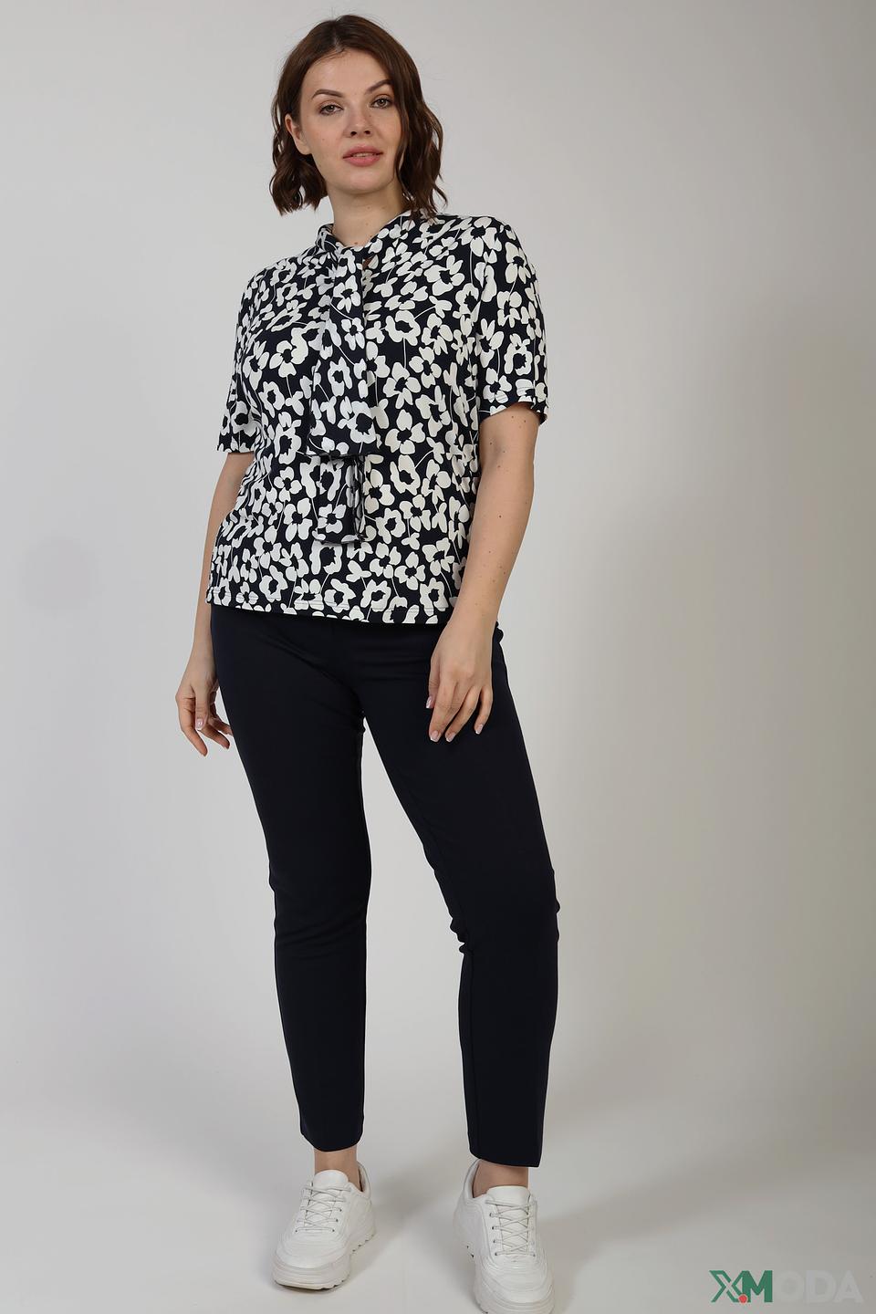 Брюки классические Rabe collection темно-синие