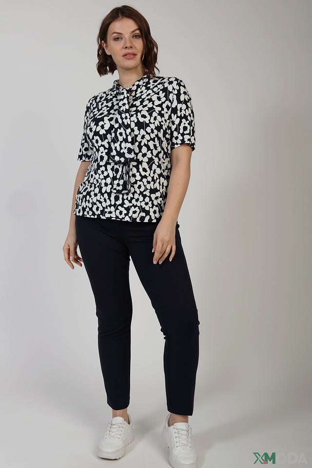 Брюки классические Rabe collection темно-синие