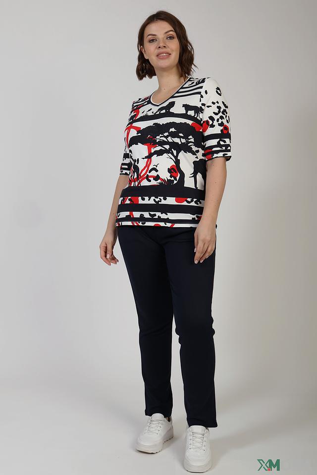 Брюки Rabe collection темно-синие