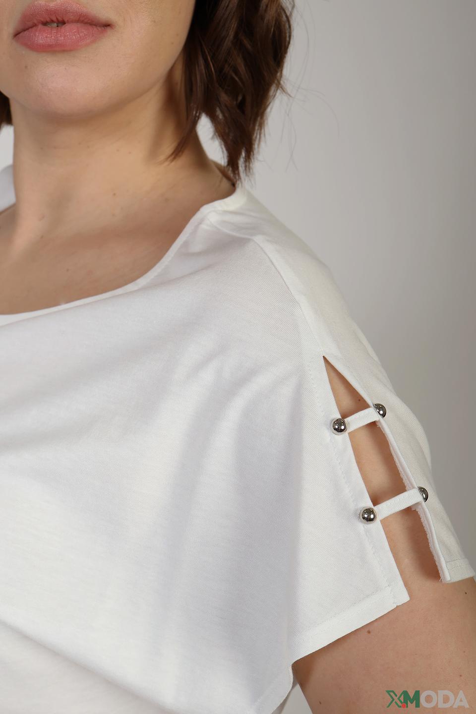 Футболка Via Appia с разрезами