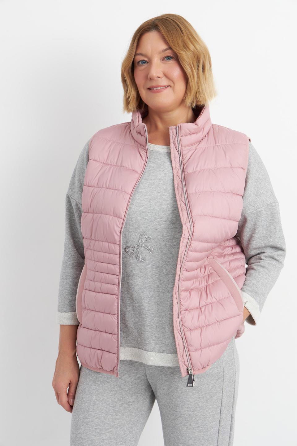 Жилет стеганый Betty Barclay outdoor светло-розовый