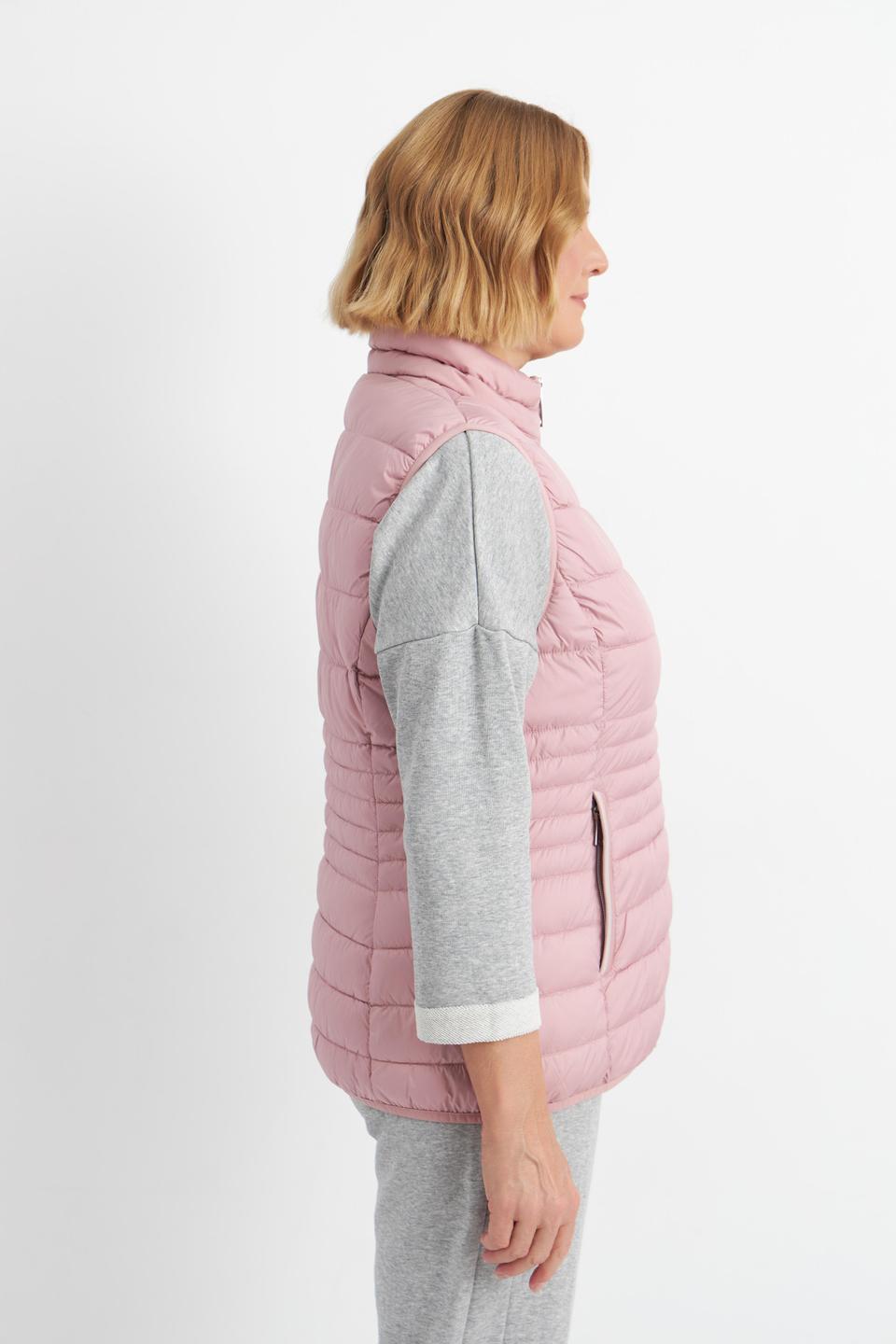 Жилет стеганый Betty Barclay outdoor светло-розовый
