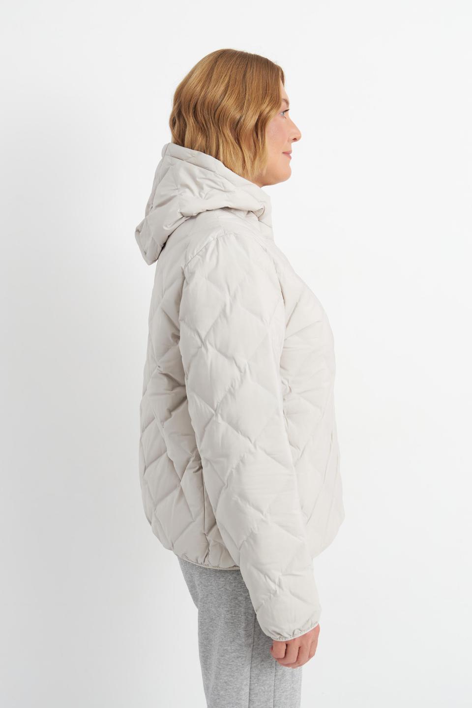 Куртка Betty Barclay outdoor с ромбовидной стёжкой бежевого цвета