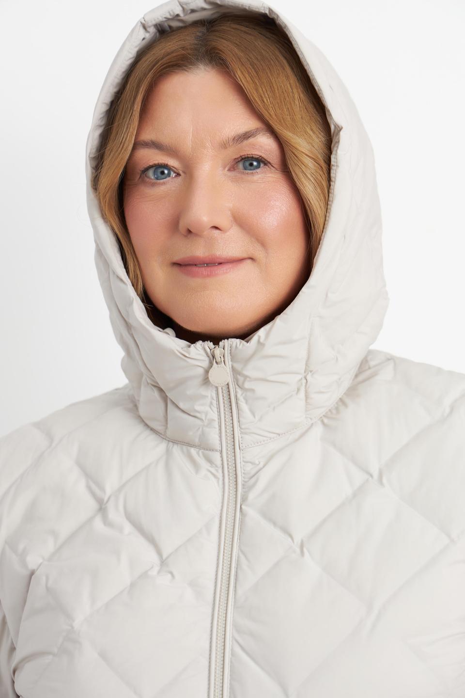 Куртка Betty Barclay outdoor с ромбовидной стёжкой бежевого цвета
