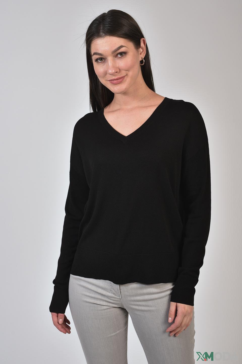Пуловер Gerry Weber чёрный V-образный