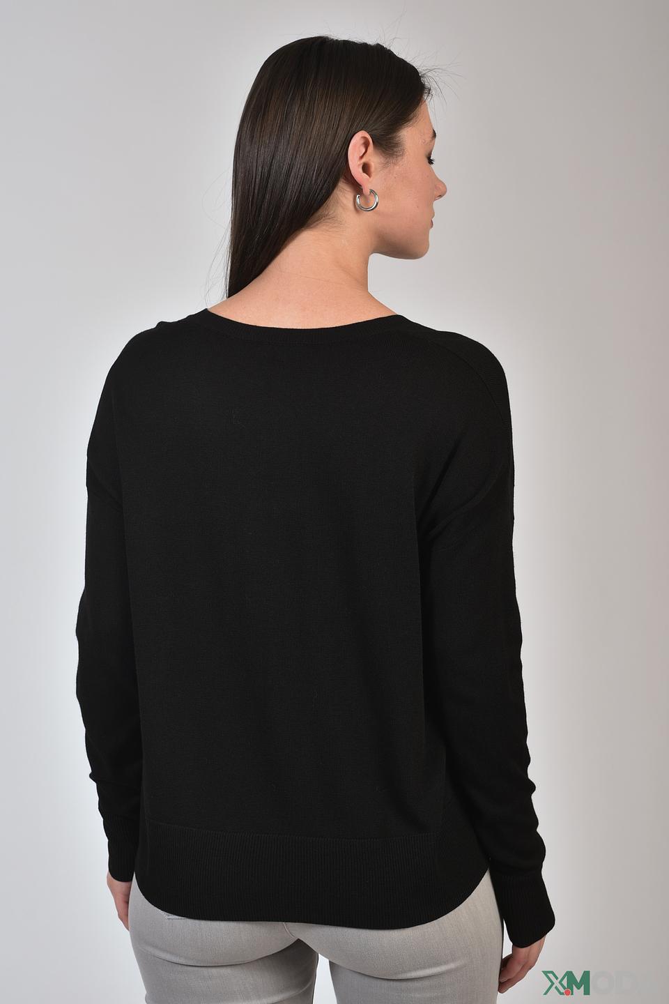 Пуловер Gerry Weber чёрный V-образный