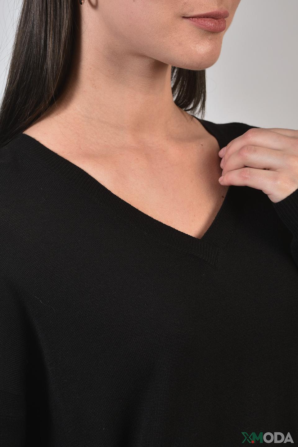 Пуловер Gerry Weber чёрный V-образный