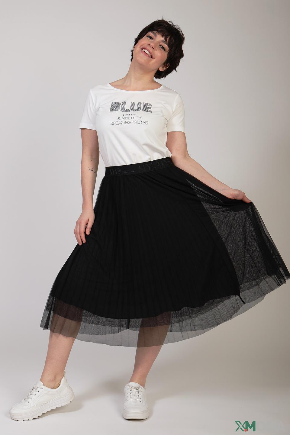 Юбка Monari плиссе чёрная