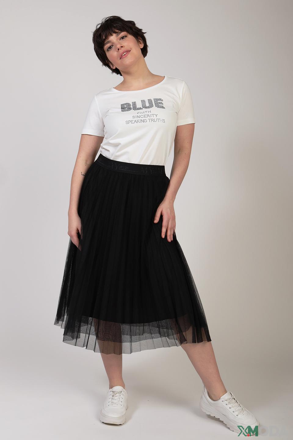 Юбка Monari плиссе чёрная