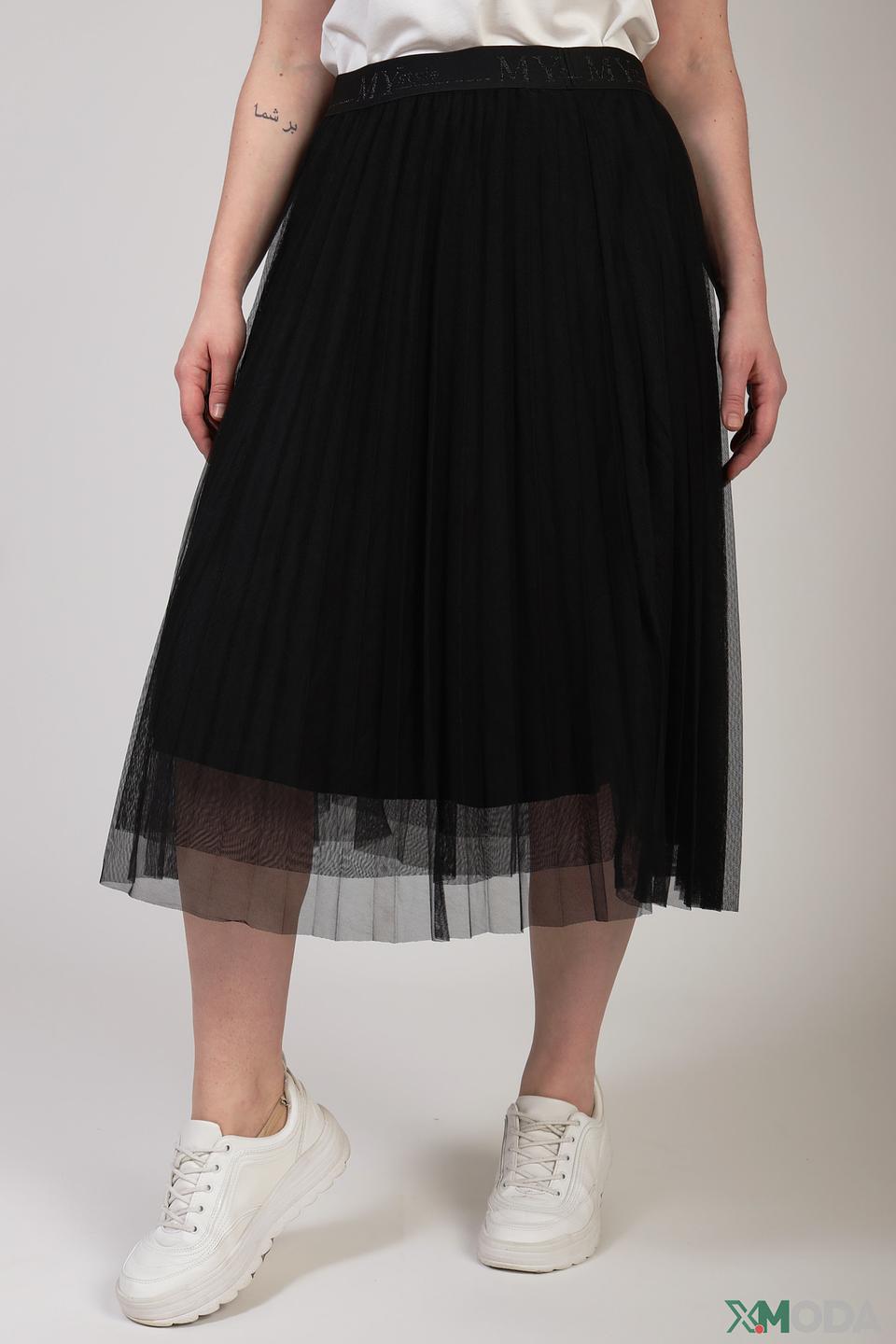 Юбка Monari плиссе чёрная