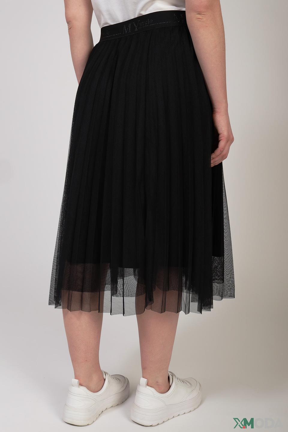 Юбка Monari плиссе чёрная