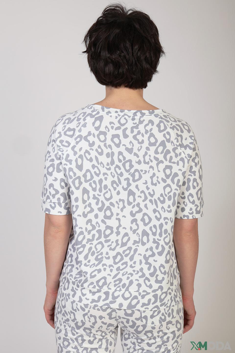 Футболка Monari с леопардовым принтом