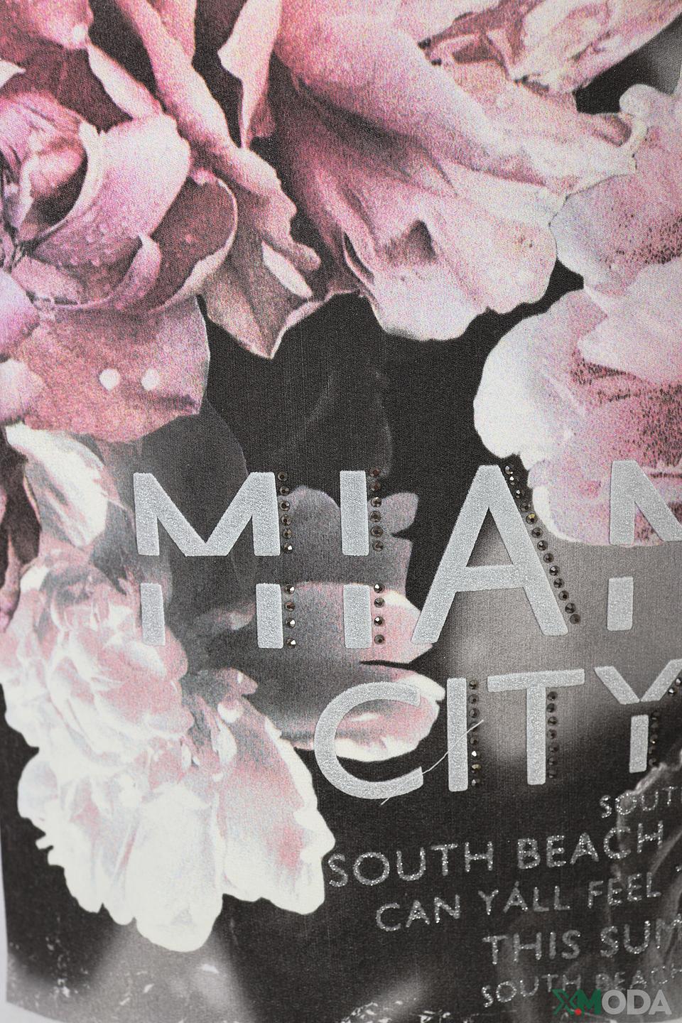 Футболка Monari с цветочным принтом