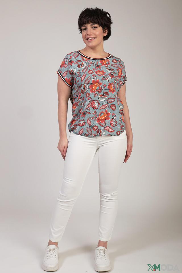 Брюки Oui белые прямые