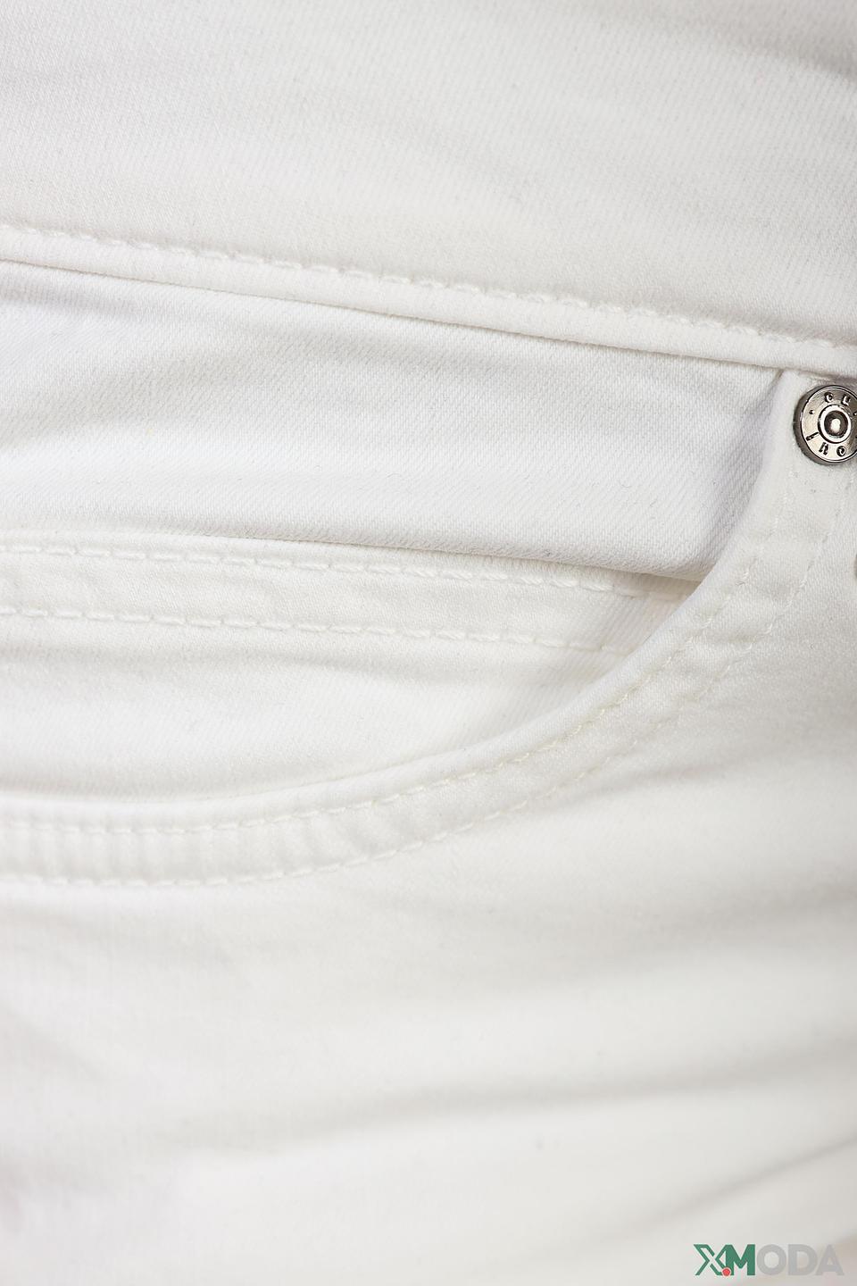 Брюки Oui белые прямые