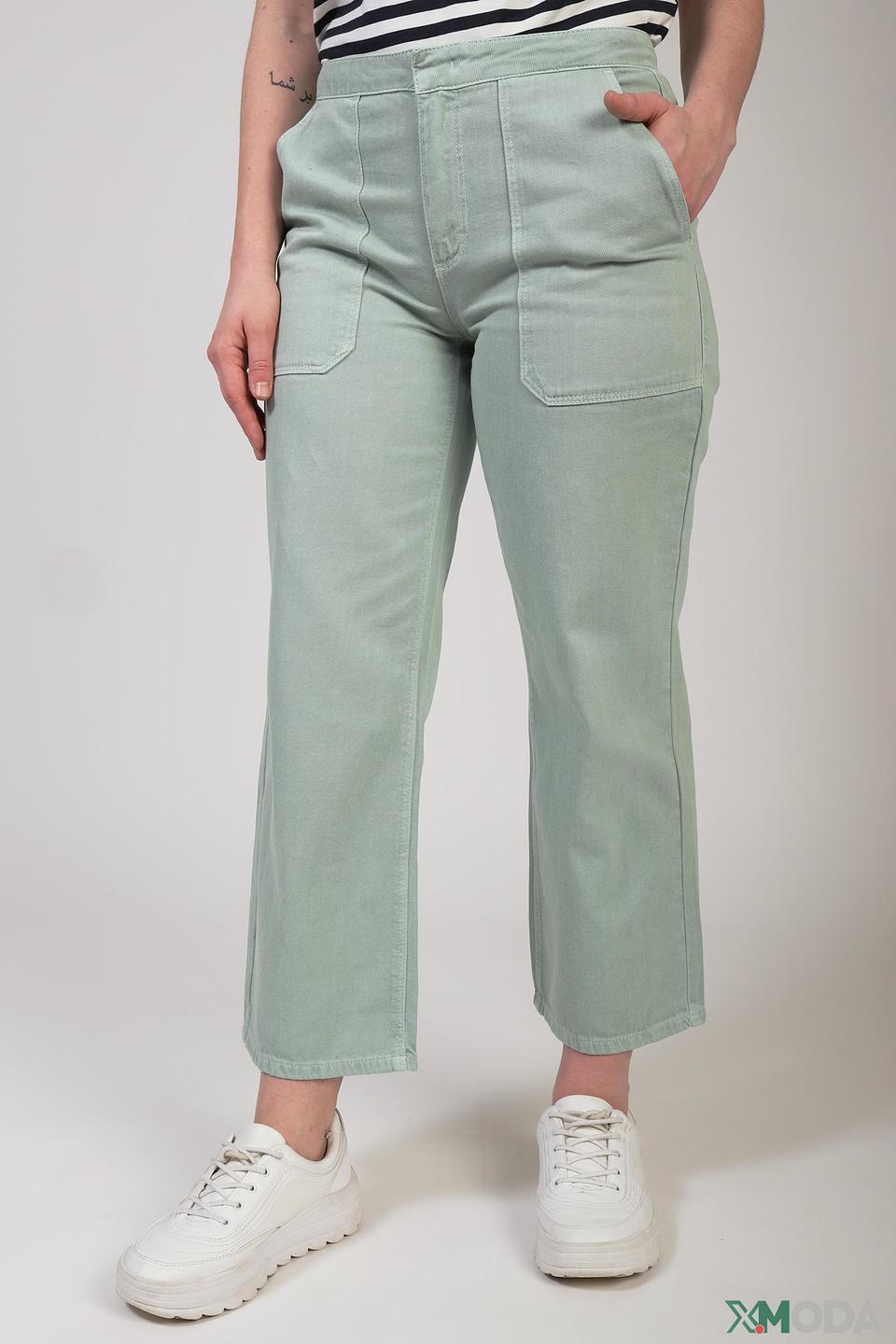Брюки кюлоты Oui мятные
