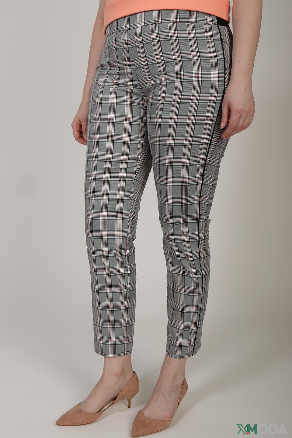 Брюки Frank Walder в клетку серые