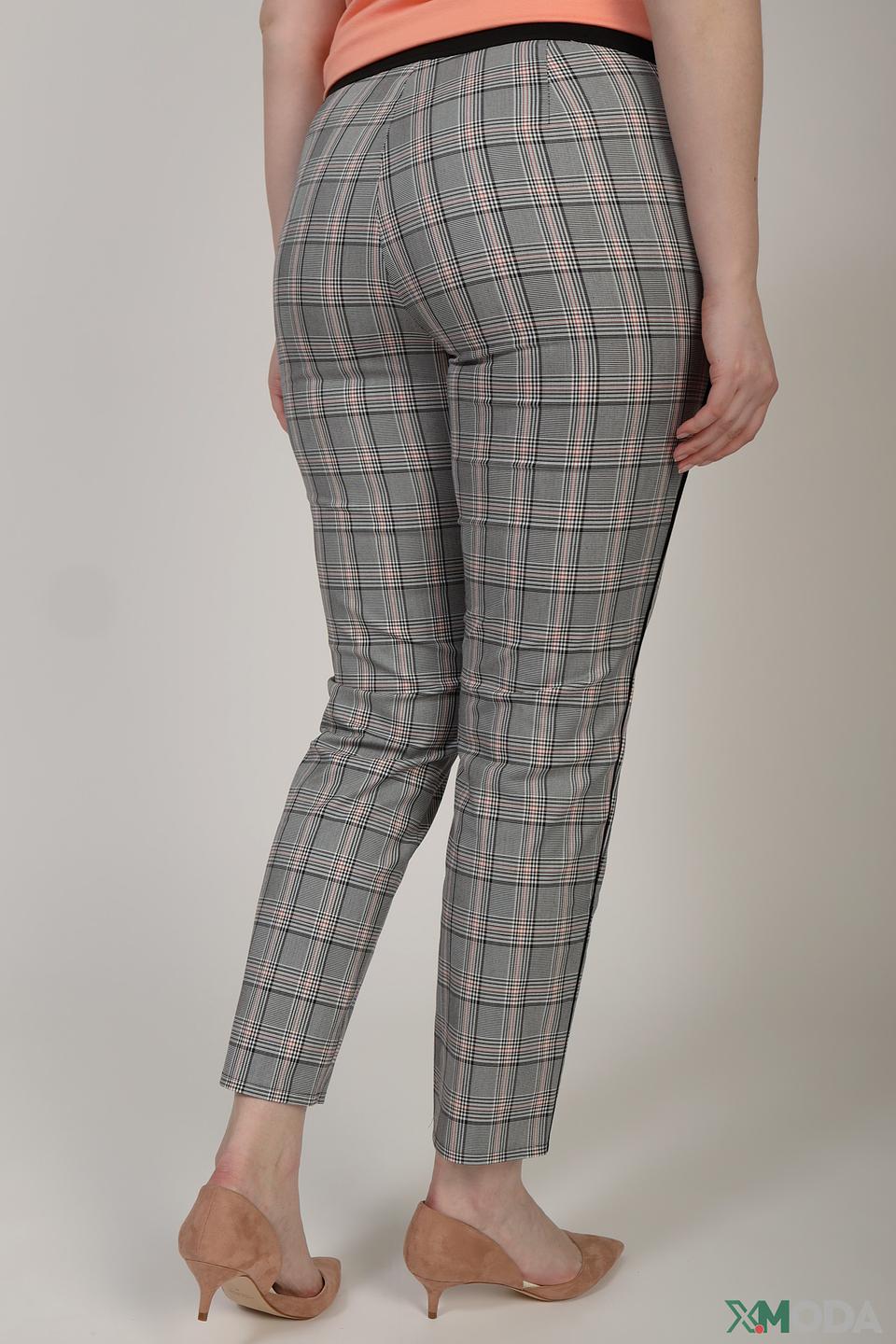 Брюки Frank Walder в клетку серые