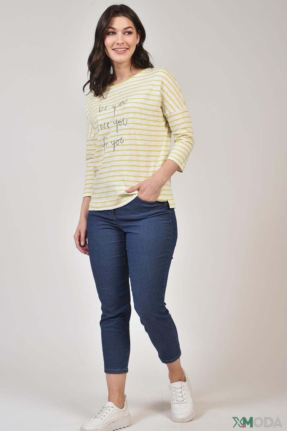 Джинсы Gerry Weber синие слим