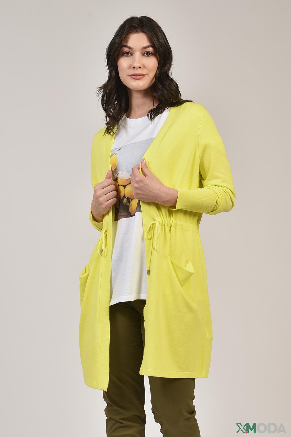 Жакет Taifun лайм с завязками