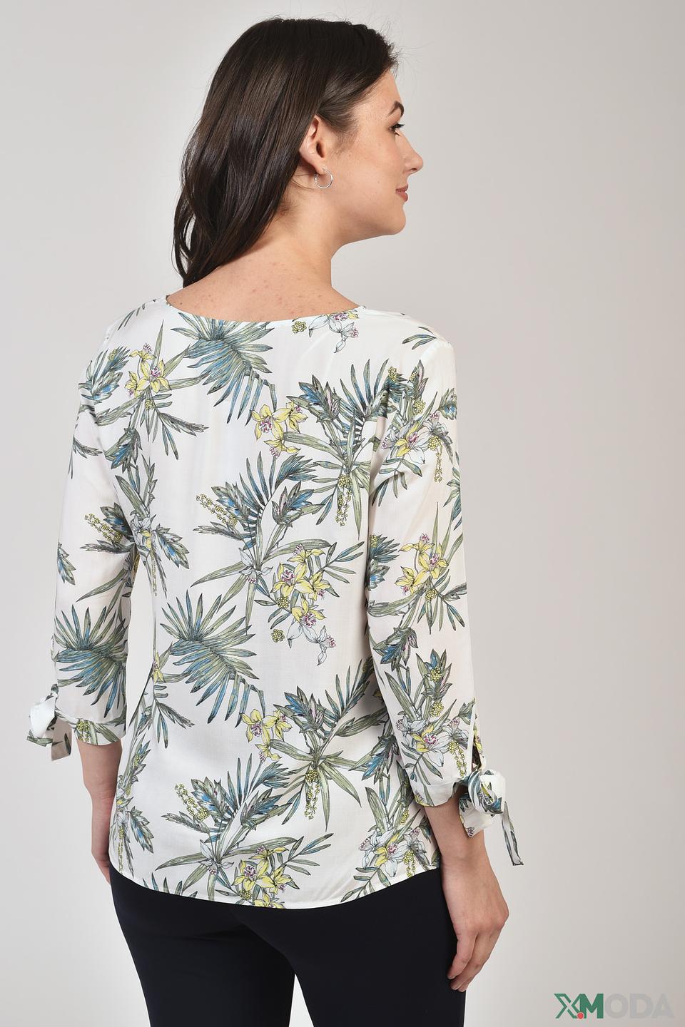Блуза Taifun с цветочным принтом
