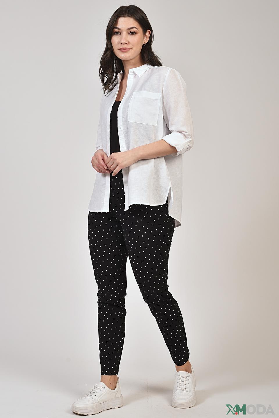 Брюки Oui в горошек