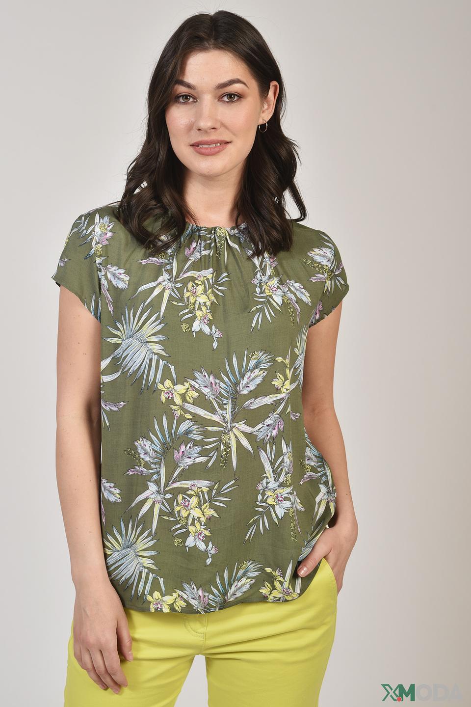 Блуза Taifun с цветочным принтом