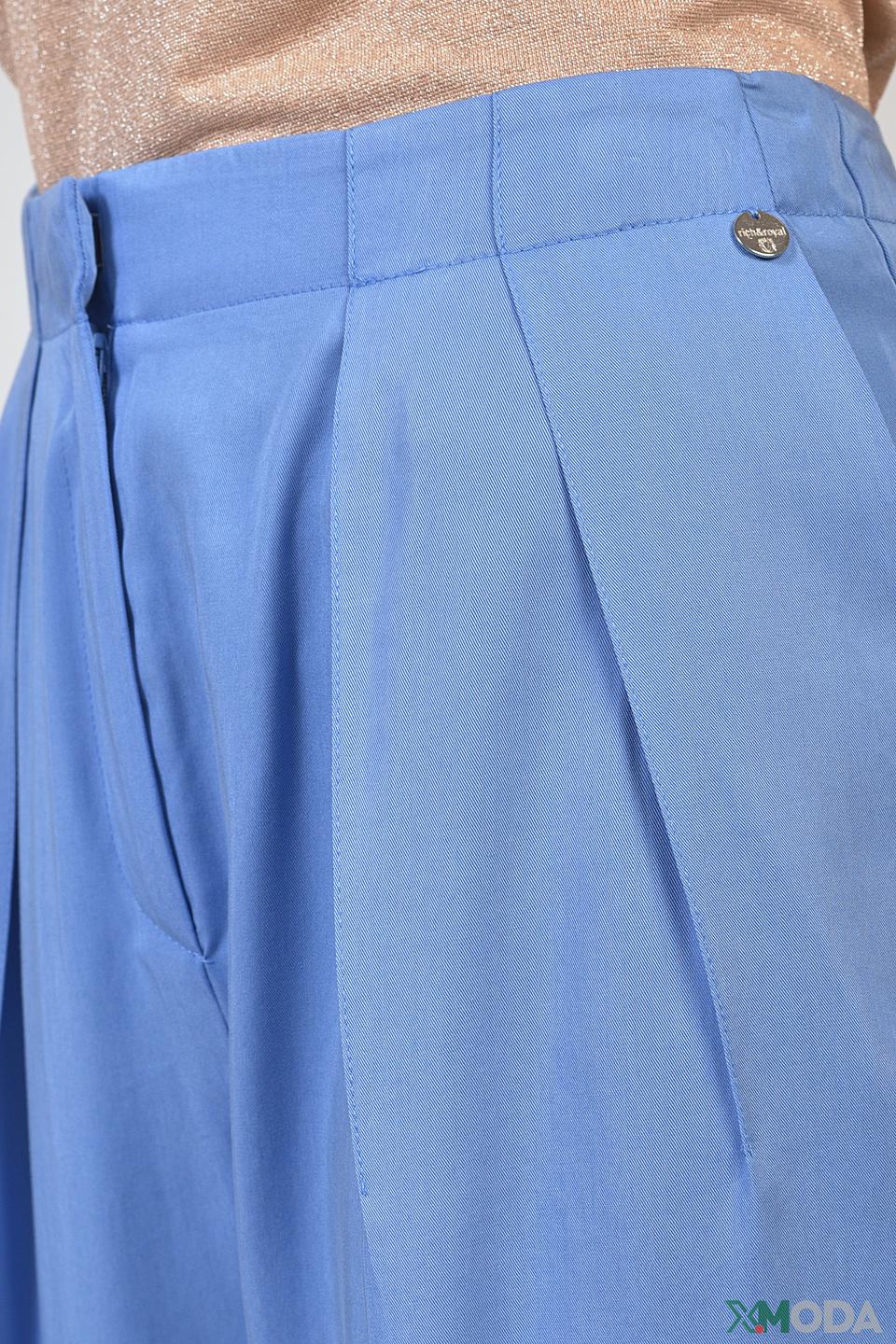 Брюки кюлоты Rich and Royal голубые