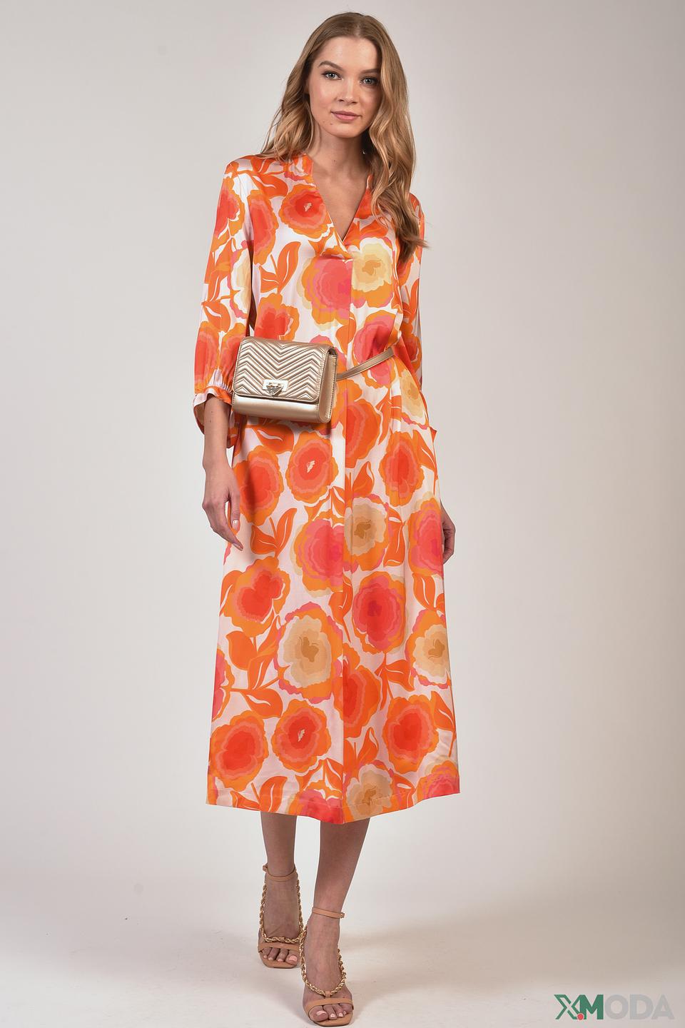 Сумка Emporio Armani стеганая золотистая