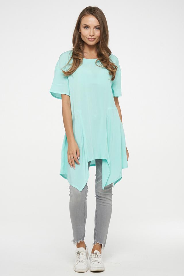 Блуза VAY туника мятная