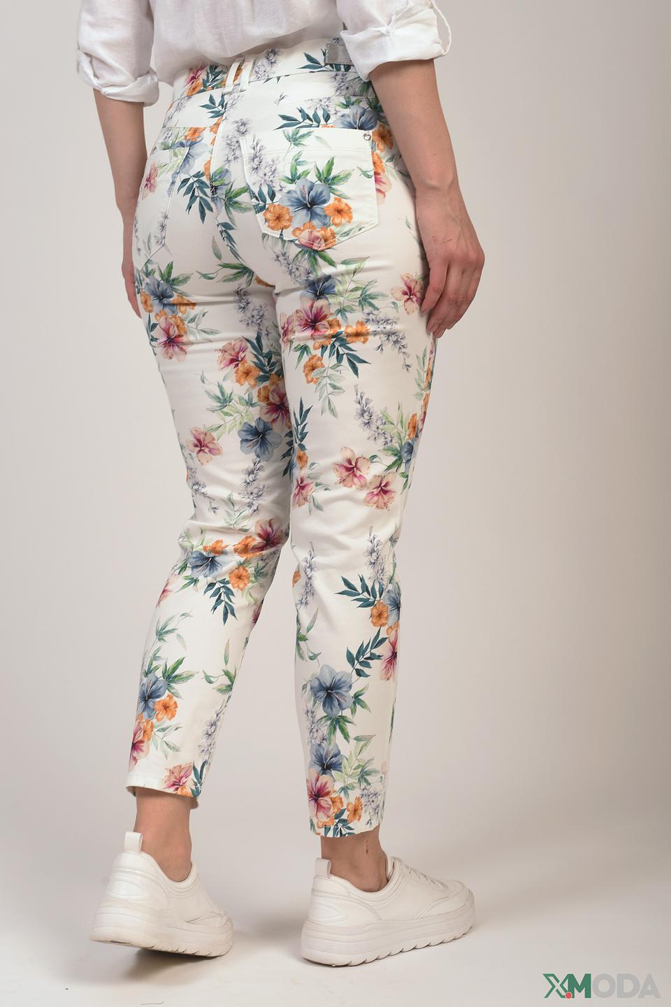 Капри Gardeur с цветочным принтом