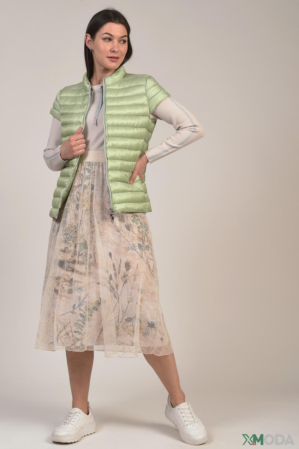 Жилет Schneiders стеганый мятный