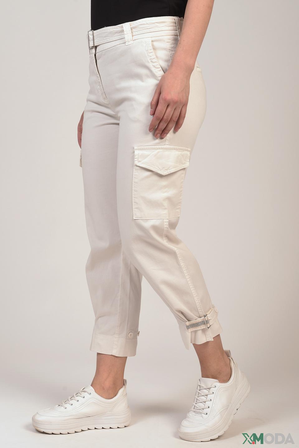 Брюки карго Cambio бежевые