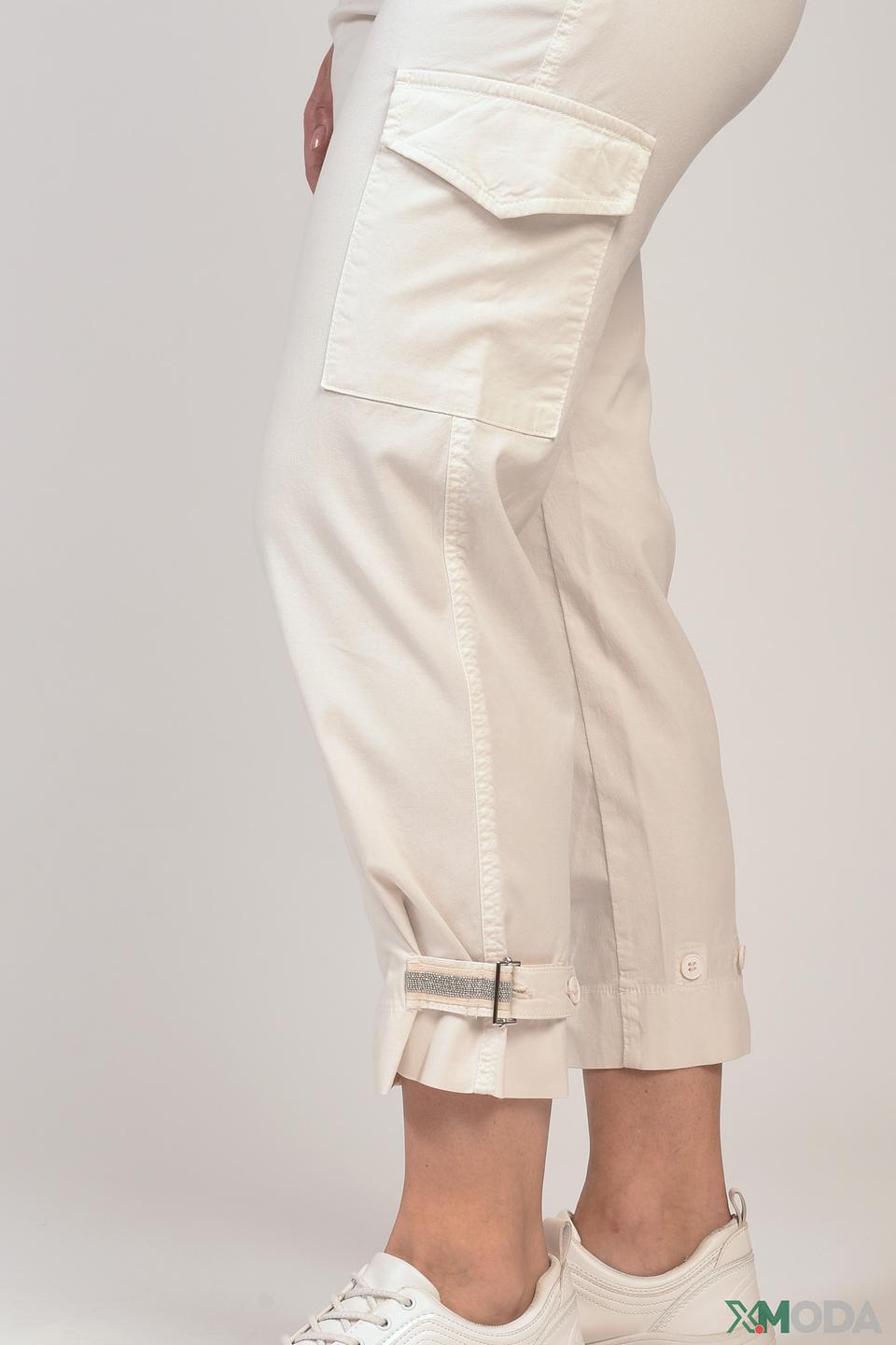 Брюки карго Cambio бежевые