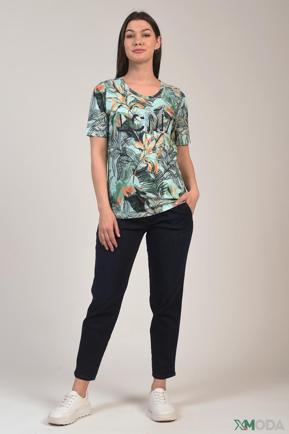 Блуза Lecomte с принтом CMJT