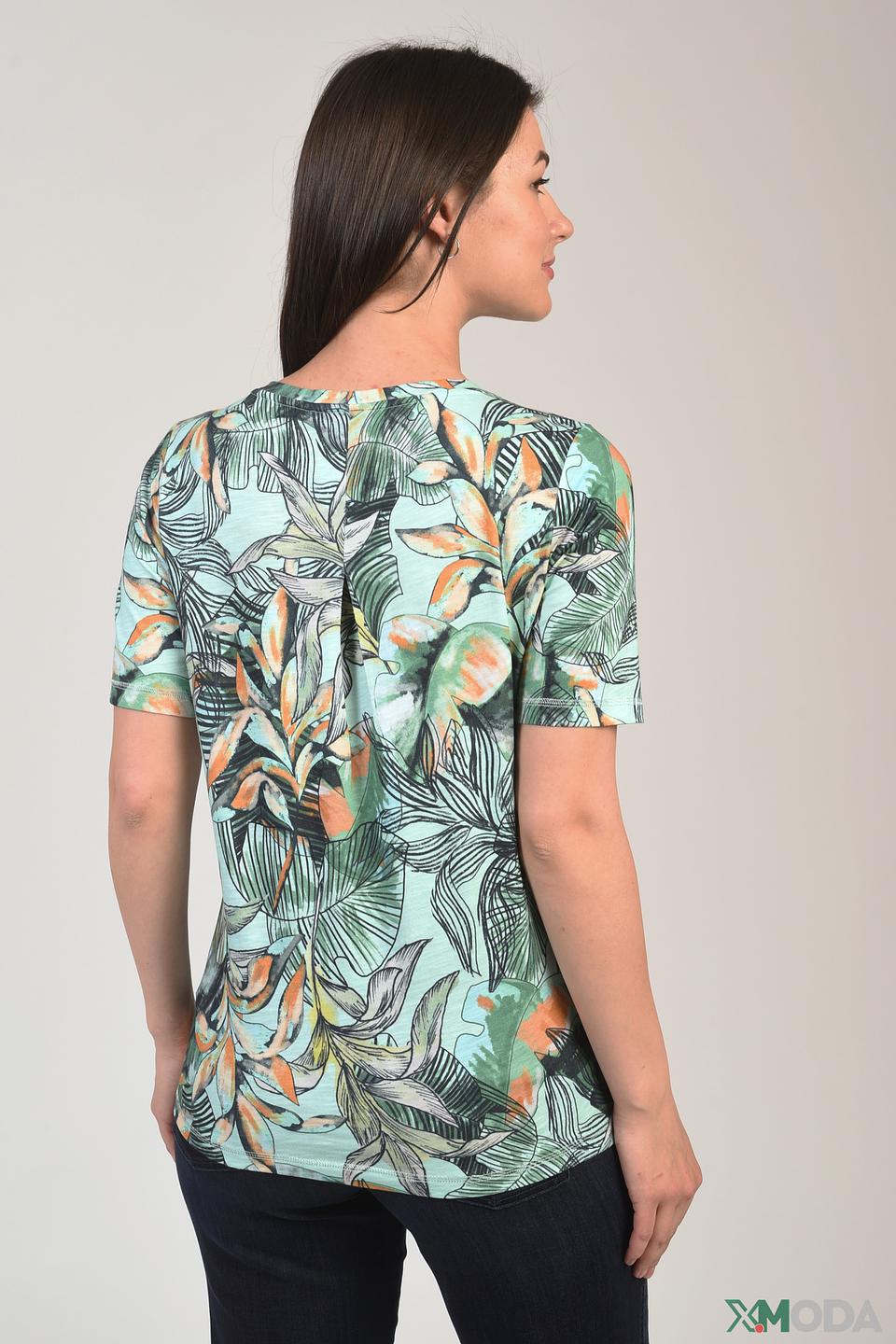 Блуза Lecomte с принтом CMJT