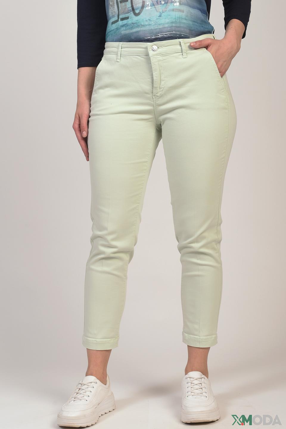Брюки MAC Chino Turn Up мятные