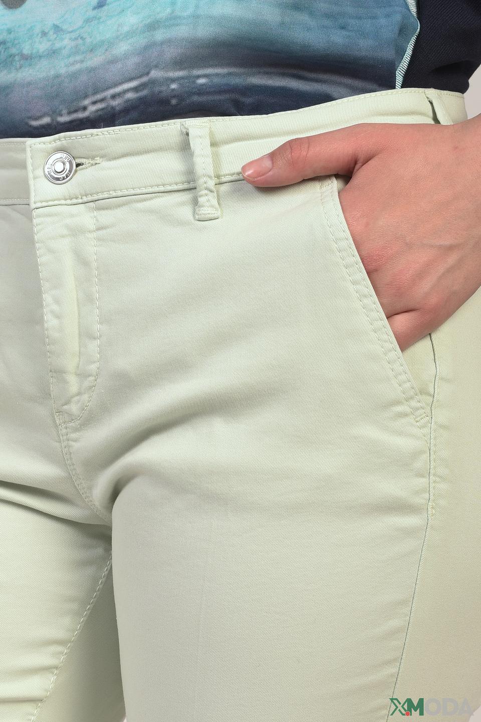 Брюки MAC Chino Turn Up мятные