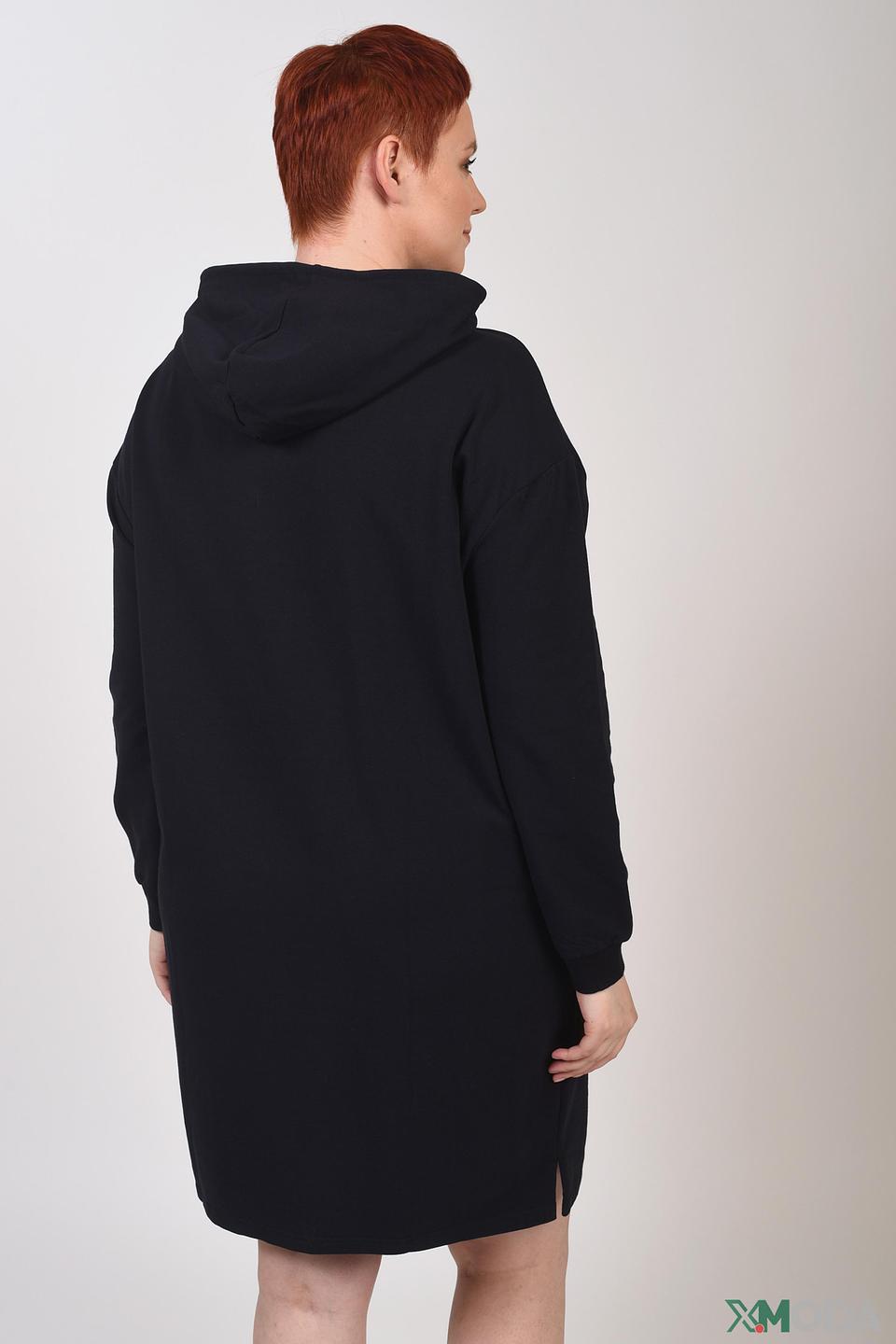 Платье-худи Just Valeri чёрное