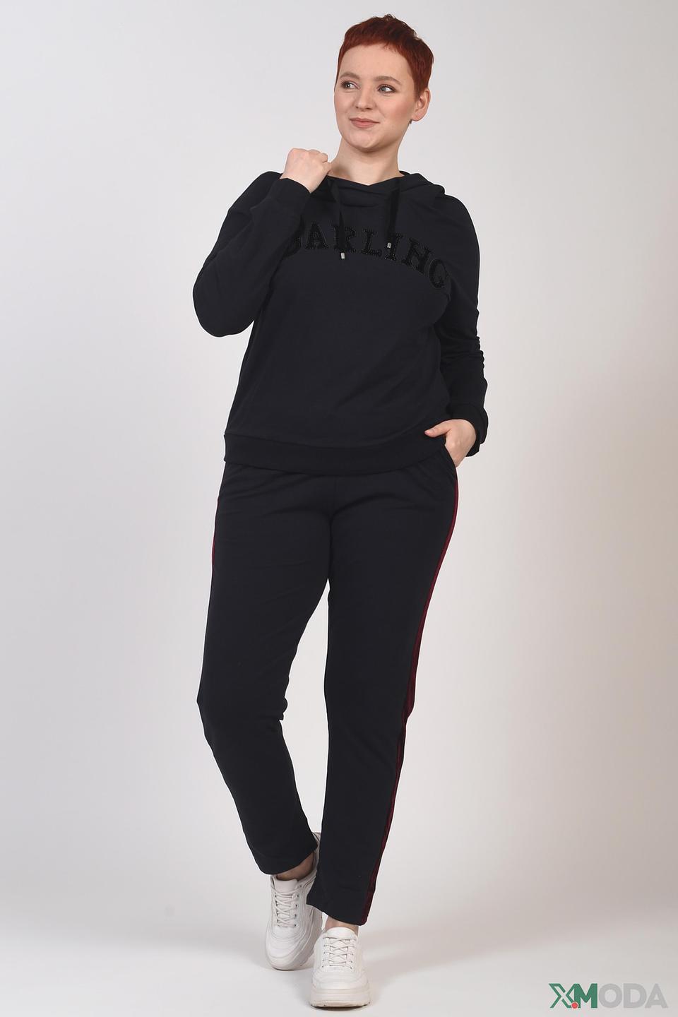 Толстовка Just Valeri 'Darling' чёрная