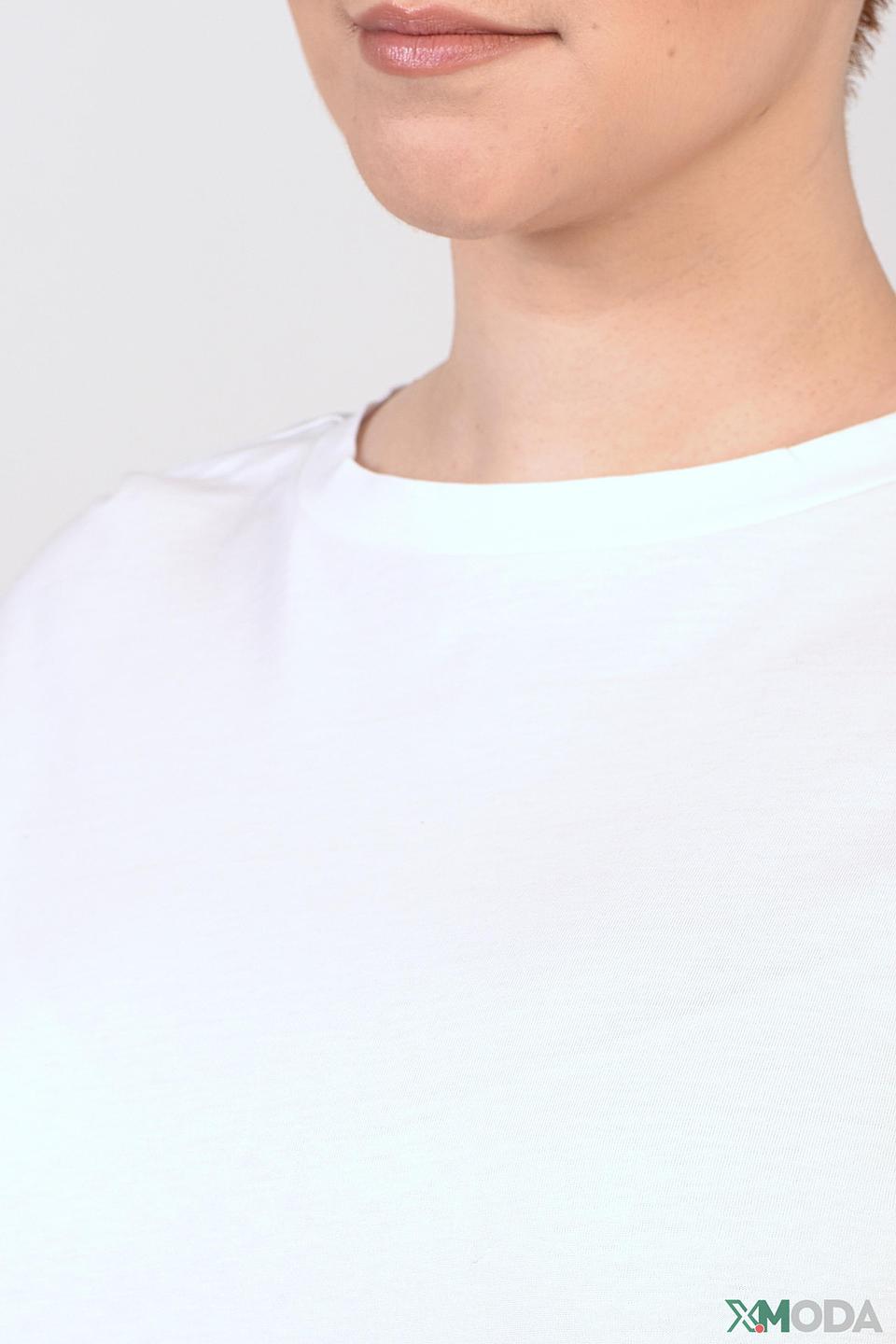 Футболка Pezzo с вставкой в полоску