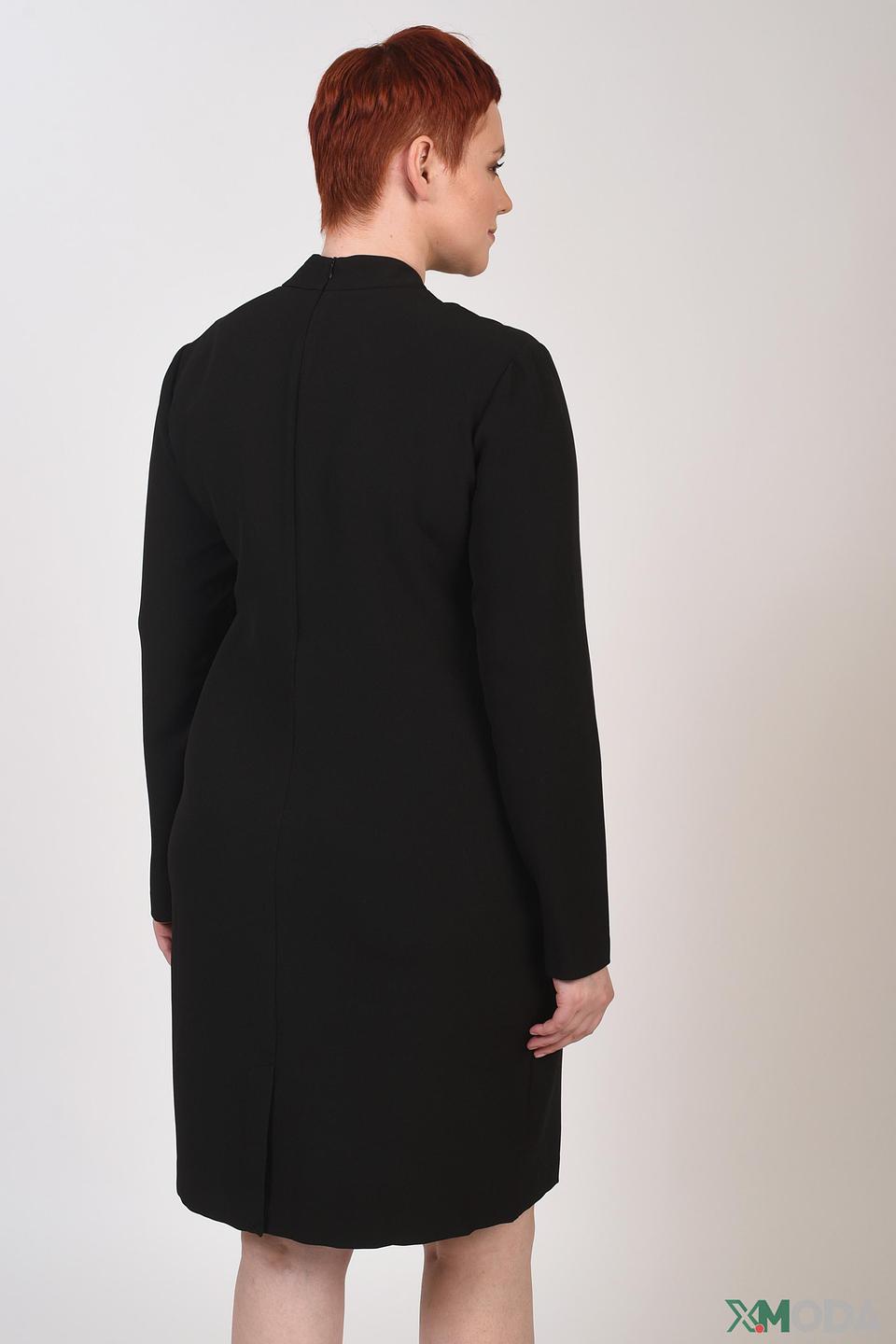 Платье Pezzo чёрное приталенное